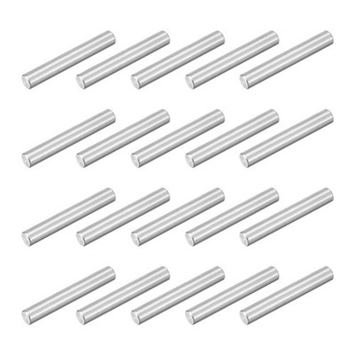 40Pcs M4x25mm 304 Stainless Steel Dowel Pin, Cylindrical Shelf Support Peg Pin