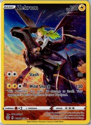 Zekrom TG05/TG30 Full Art Holo Ultra Rare - Brilliant Stars Trainer Gallery