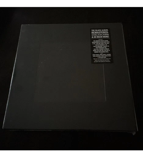 Metallica The Black Album Super Deluxe 6xLP 14xCD 6xDVD Sealed NEW Extras