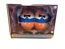 D23 Exclusive Tweedledee  Tweedledum Plush Alice in Wonderland by Mary Blair
