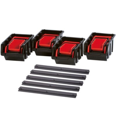 2 x Kistenberg Stapelbox Stapelkasten »SETTRUCK«  21-tlg (42-tlg) Neu und OVP