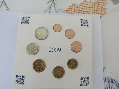 Coffret BU 1 Cent à 2 Euro Portugal 2009 - Photo 1/3