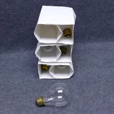 6 Traffic Signal Industrial Light Bulbs Hytron 60W 130V A21 8000 Hour NEW