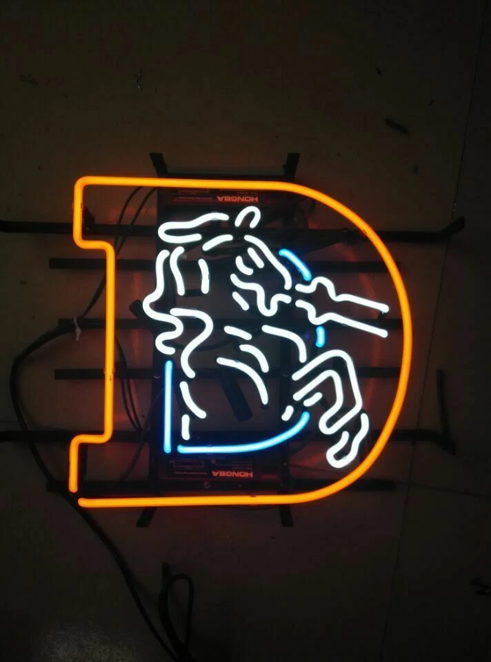 Broncos neon light deals