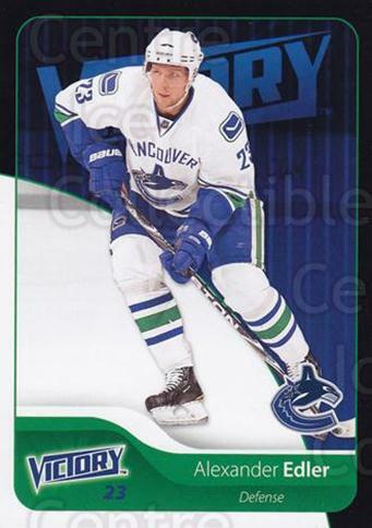 2011-12 UD Victory Black #181 Alexander Edler - Picture 1 of 1