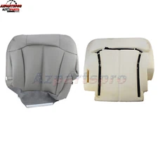 Driver Bottom Seat Cover Gray & Foam Cushion For 1999-2002 Chevy Silverado 1500 