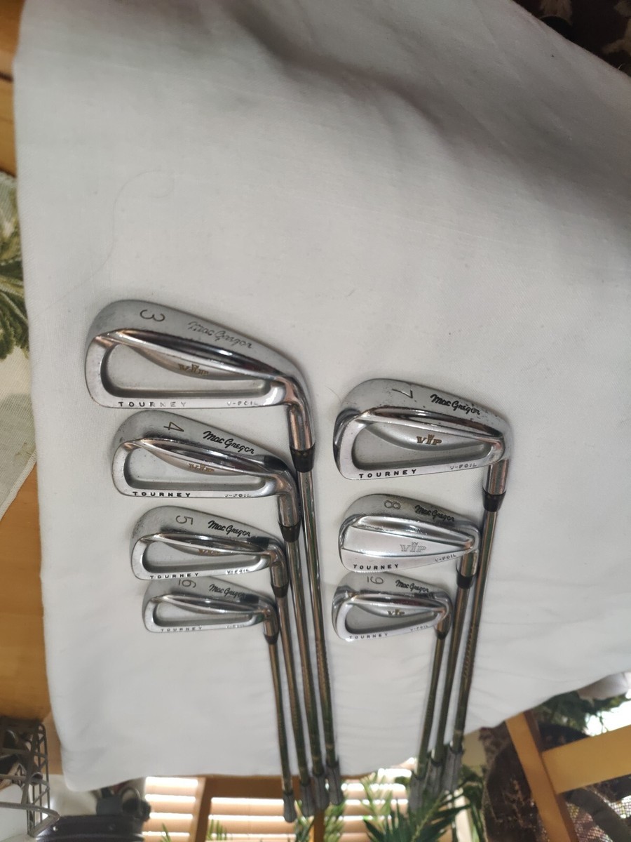 稀少品！MacGregor　Tourney　V・I・P　LIMITED　Ｓ300 MacGregor Tourney VIP V Foil 6 Iron DG S300 Stiff Flex Shaft