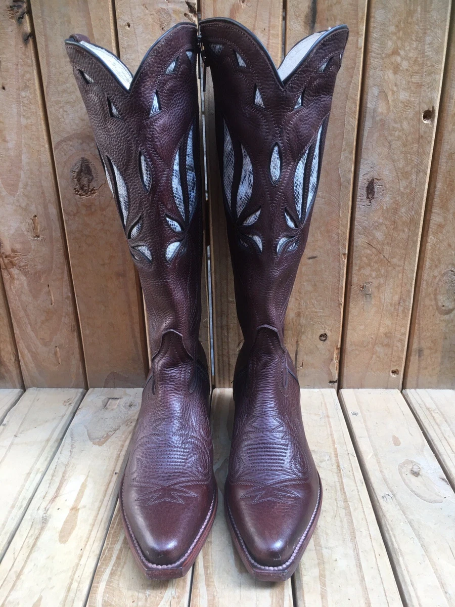 Western style top boots uk