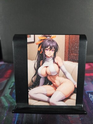 Akeno Himejima High School DxD Art Card Glitter Anime Waifu CCG Collectible