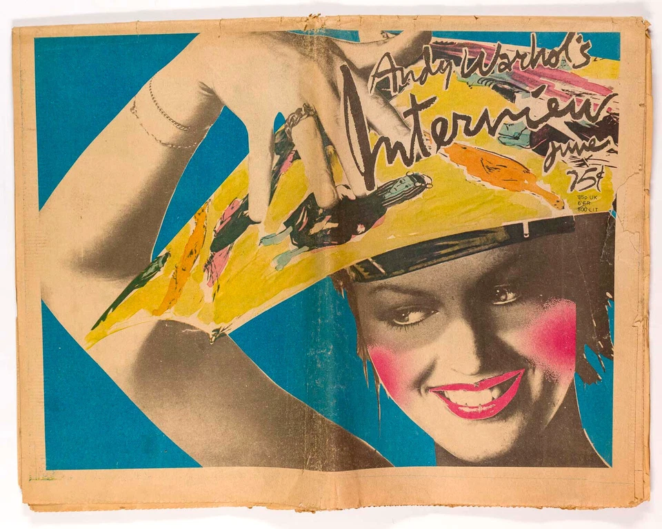 Jayne Mansfield ANTONIO LOPEZ Lagerfeld LEBOWITZ Interview magazine June 1975 US - Image 2 of 4