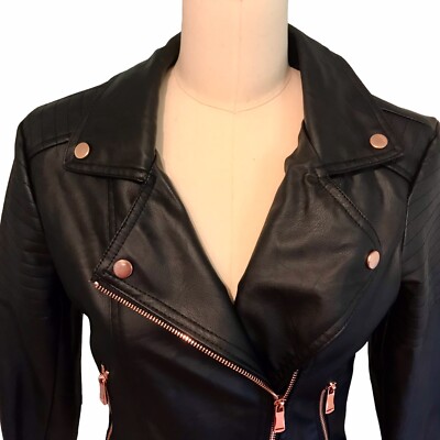 【新品】modest mood＊London Leather Jacket 5th. London Leather Jacket - Modest Mood