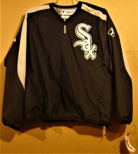 white sox windbreaker pullover
