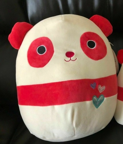 New Squishmallow Lucky Red Panda Bear Penelope 12 Only 18 Valentine Rare Ebay