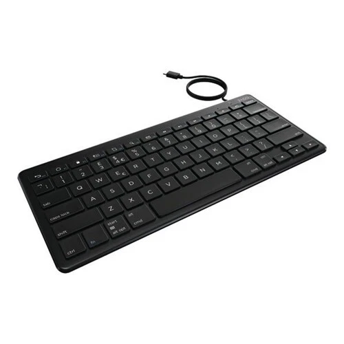 ZAGG Qwerty UK Englisch Universal Usb-C Verkabelt Lebensgroß Tastatur - Schwarz - Bild 3 von 3