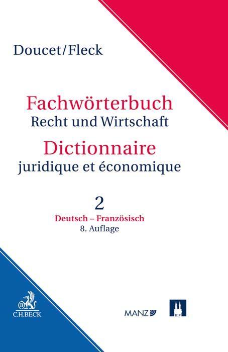 Thumbnail - Fachwörterbuch Recht Und Wirtschaft Band 2: Deutsch-französisch