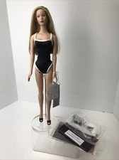 16” Tonner Tyler Wentworth Doll Blonde Something Sleek Swimsuit W/ Stand #U