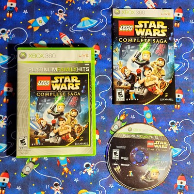 LEGO Star Wars: The Complete Saga Microsoft Xbox 360 Game - Main Image