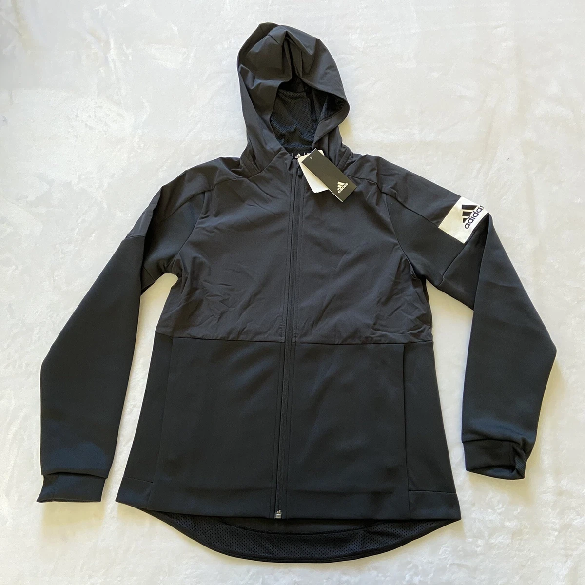 Women's Adidas Game Mode Hooded Jacket Small New With Tags | eBay
