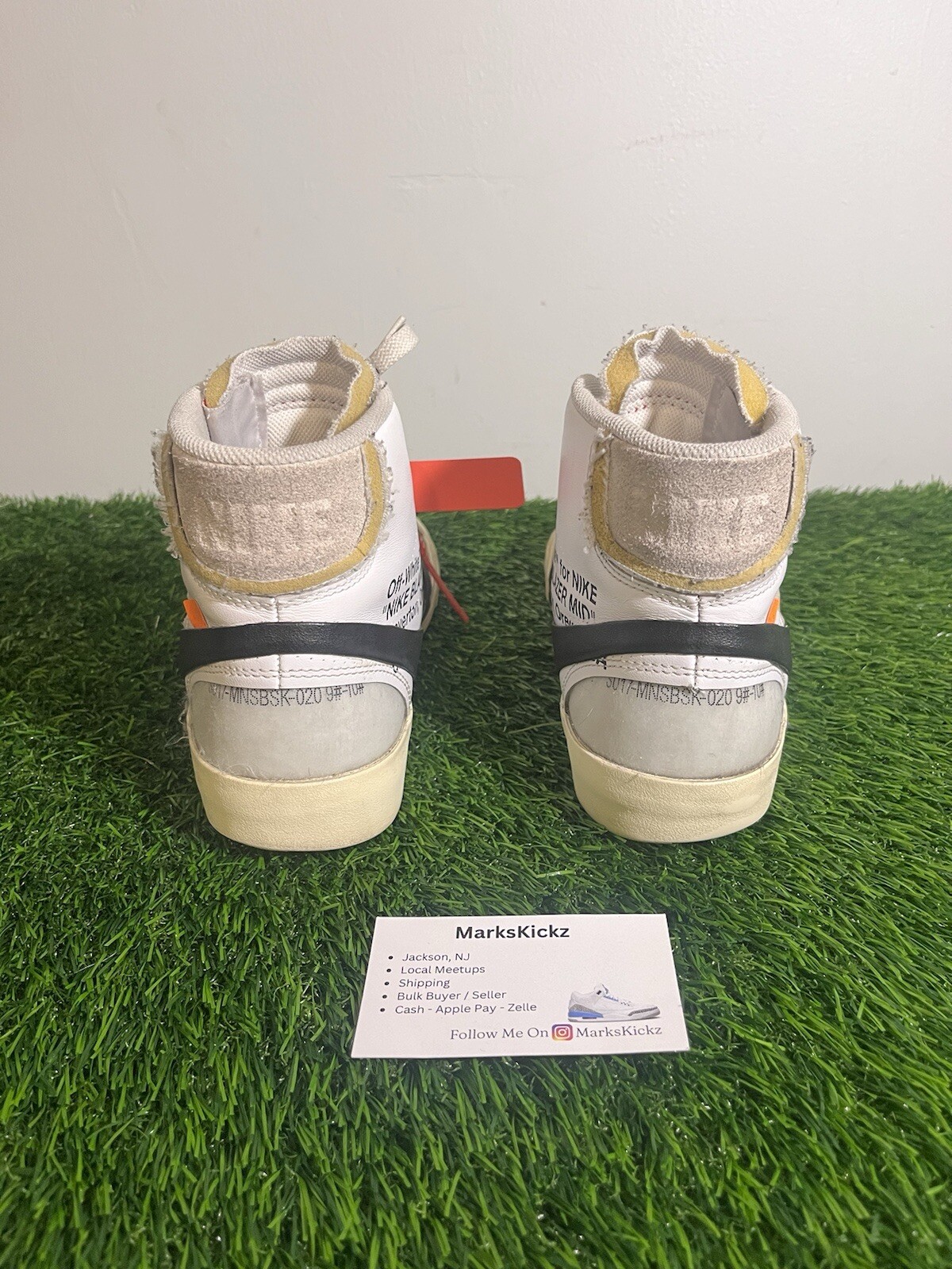 OFF WHITE X NIKE Taglia 10 Nike Off White x Blazer Mid The Ten