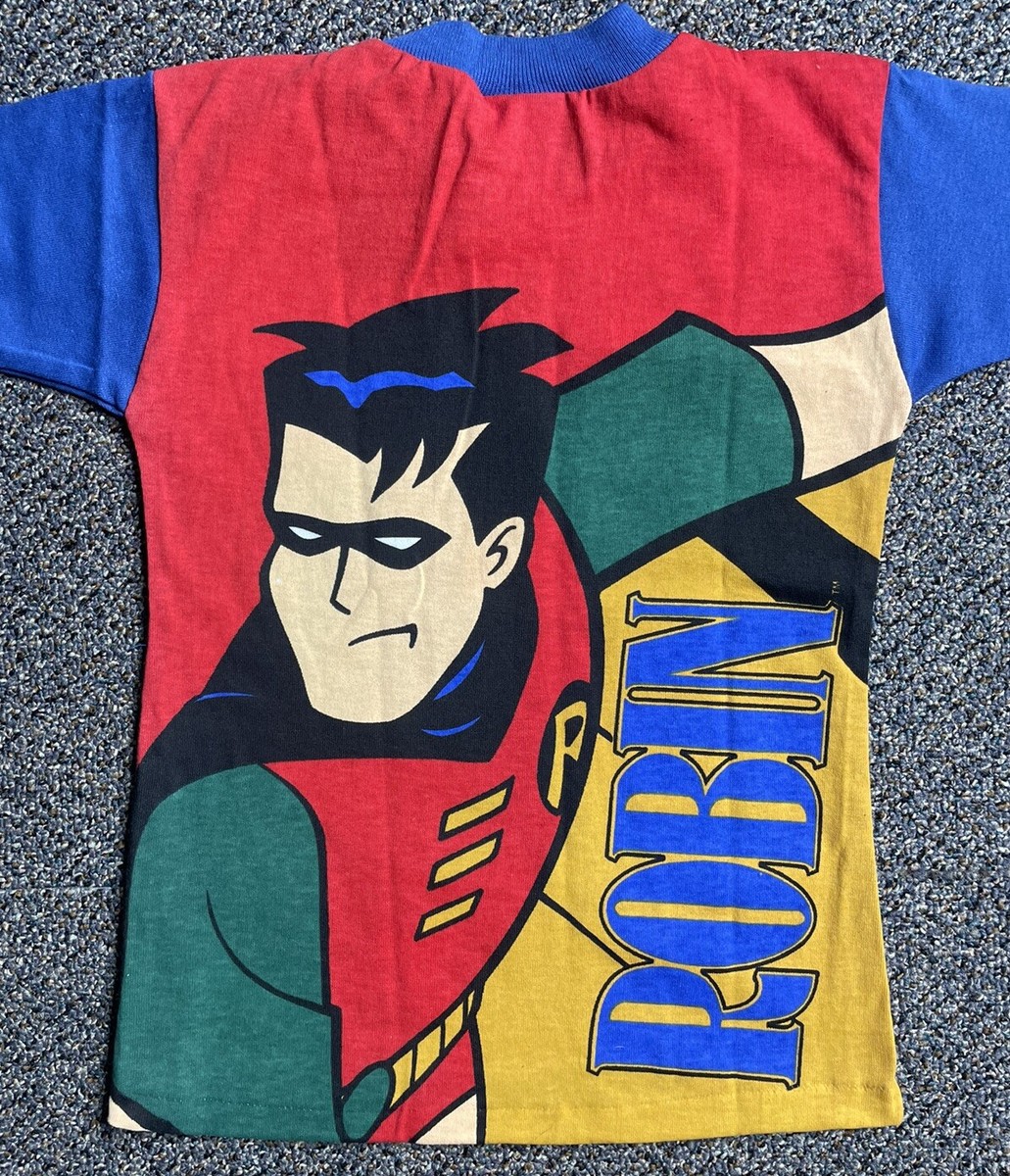 90s BATMAN TM&DC Comics(s15) ポロシャツ USED Vintage Batman Peyote Resurreccion L 90s Rare Mexican Bootleg DC