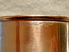 Webster Sterling Silver Napkin Ring with Applied Duck 2 1/2" x 1 3/4" Vintage — photo 3