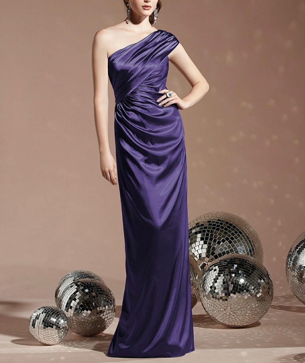 Social Bridesmaid Dress by Dessy Style 8118, color Regalia, size 10