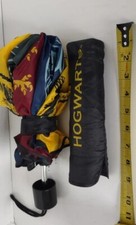 Harry Potter Umbrella Hogwarts Warner Bros. Compact 42" Wizard School Retired