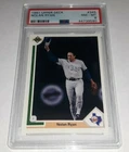 1991 Upper Deck #345 Nolan Ryan Card Graded PSA 8 Nm Mint