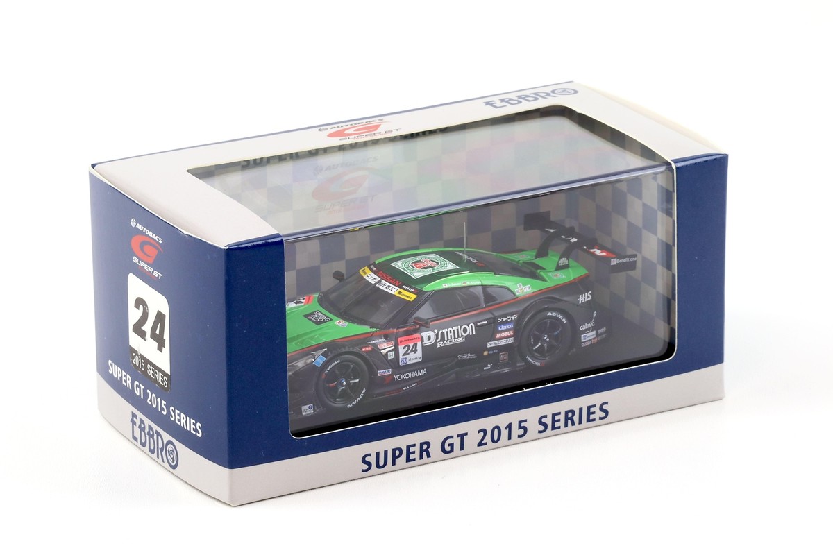 EBBRO 45280 D'station ADVAN Gt-r Super Gt500 2015 Rd.4 Fuji Winner