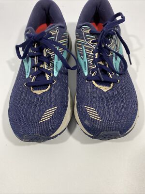 Brooks Adrenaline GTS 19 Blue Running Shoes Women display picture 3