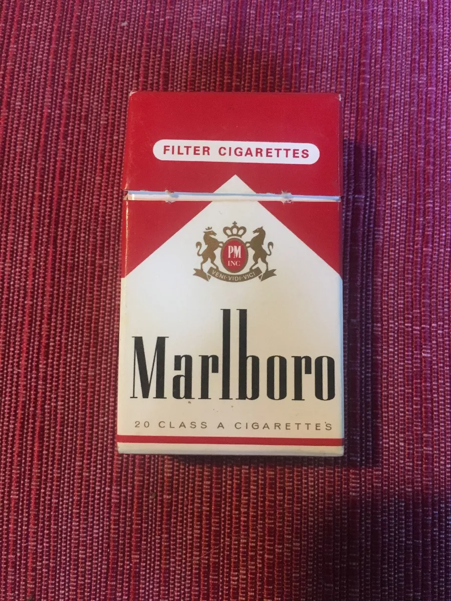 Vintage Marlboro Red - Matches In A Box With Qty. 50 Matches