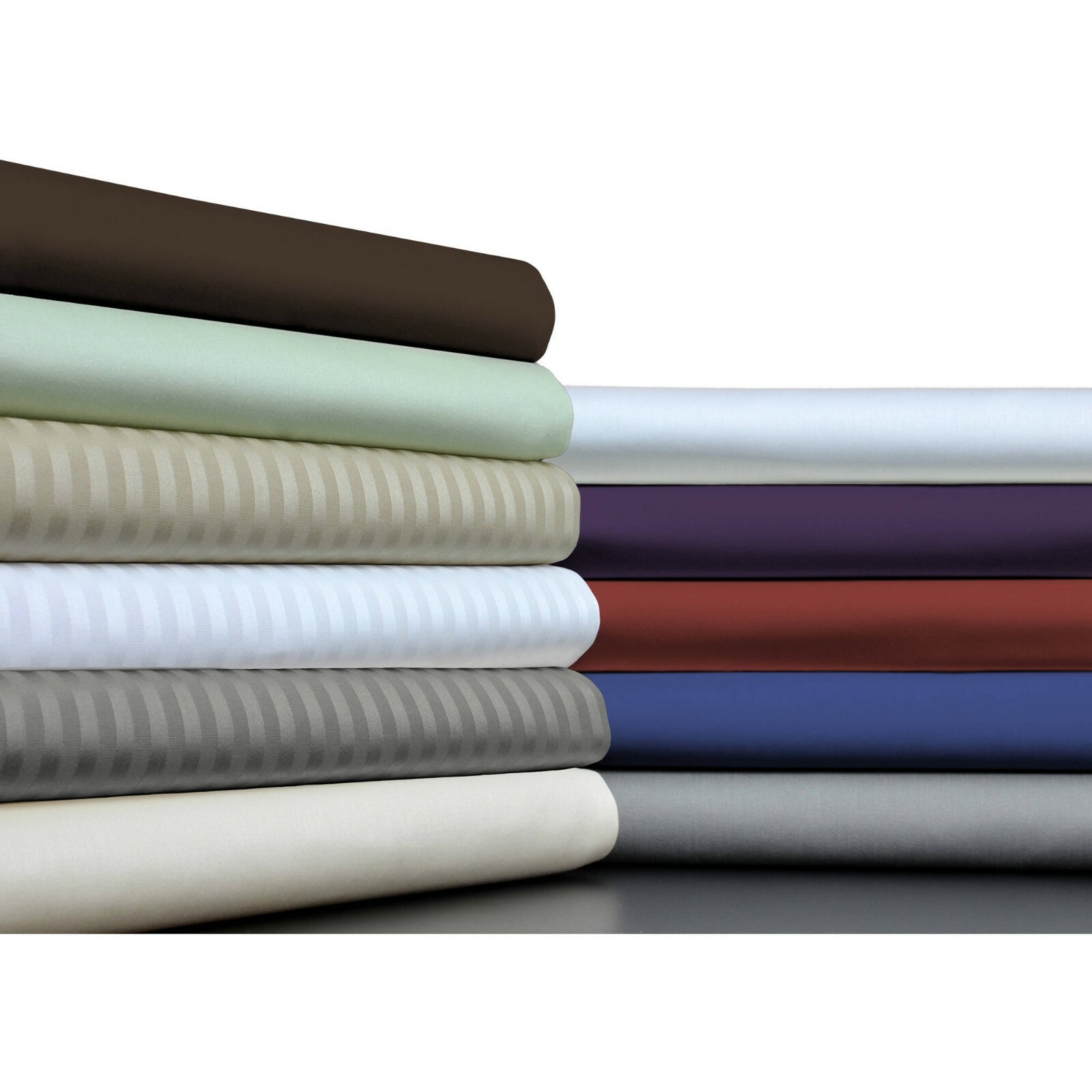 Collezione biancheria da letto lusso 1200TC cotone egiziano UK matrimoniale tutti i colori