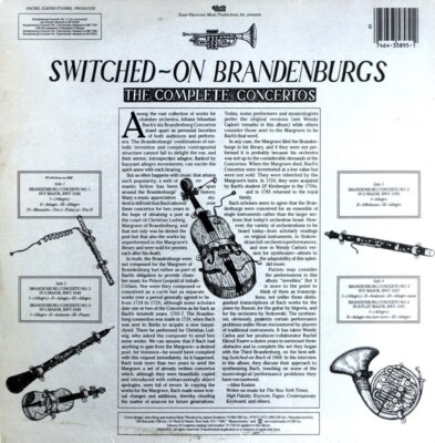 Wendy Carlos – Switched-On Brandenburgs (The Complete Concertos