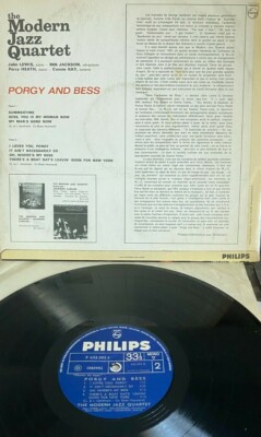 Modern Jazz Quartet Porgy and Bess Philips France mono P 633.3031