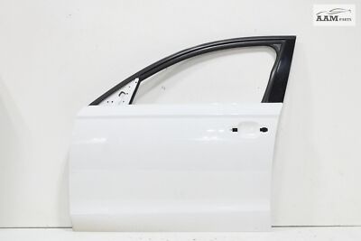 2012-2018 AUDI A6 C7 FRONT LEFT DRIVER SIDE DOOR SHELL PANEL IBIS WHITE OEM
