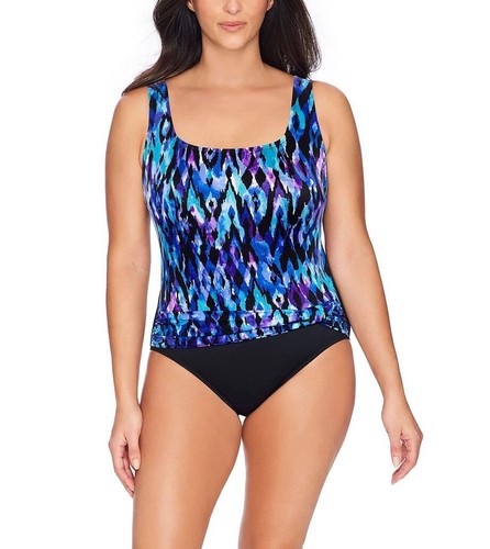 GREAT LENGTHS BY LONGITUDE Plus Size 22 Tulum Sash Swimsuit NWT