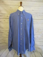 Cutter & Buck Shirt Men's XL Extra Large Blue Florida Gator Long Sleeve Casual