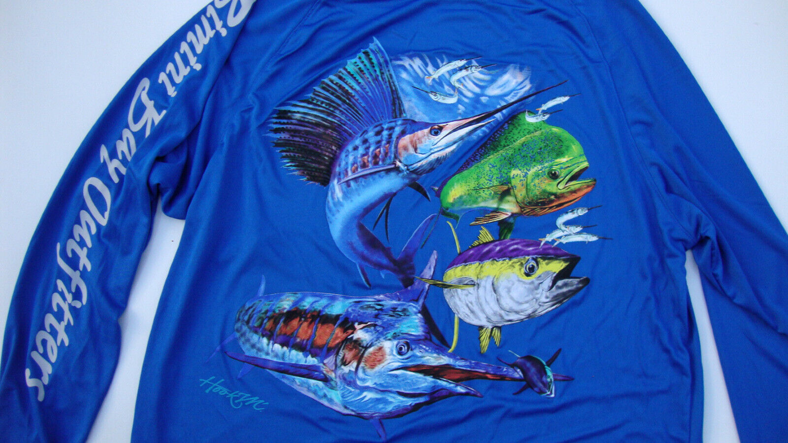 Bimini Bay Outfitters HOOK'M Performance Cabo Crew Fishing Shirt OFFSHORE SLAM3