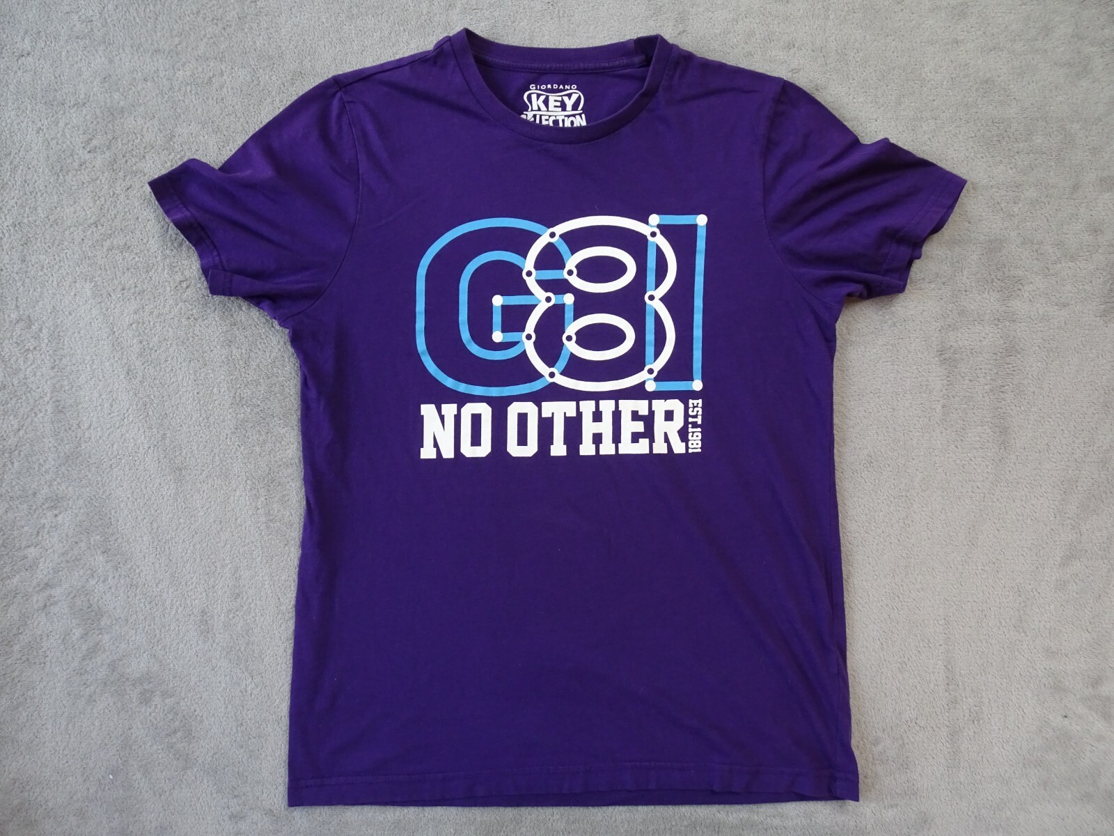 ALTRA T Shirt Giordano Key Selection G8I No Other Slim Fit Small Viola Designer