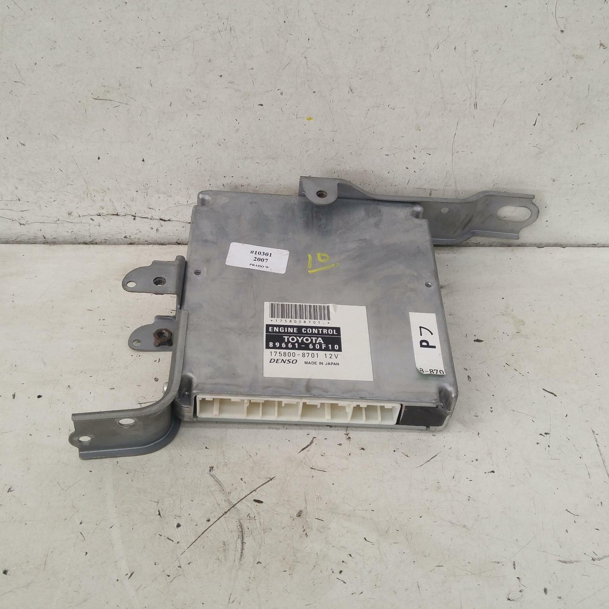 TOYOTA PRADO ECU ENGINE ECU, 3.0, 1KD-FTV, DIESEL, MANUAL, P