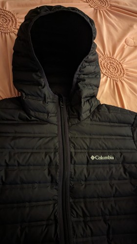 Columbia Silver Falls Hooded Insulated Jacket Black SIZE: XL