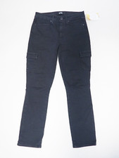 Paige Dark Blue Denim Hoxton Ankle Skinny Jeans, Size 25 Petite