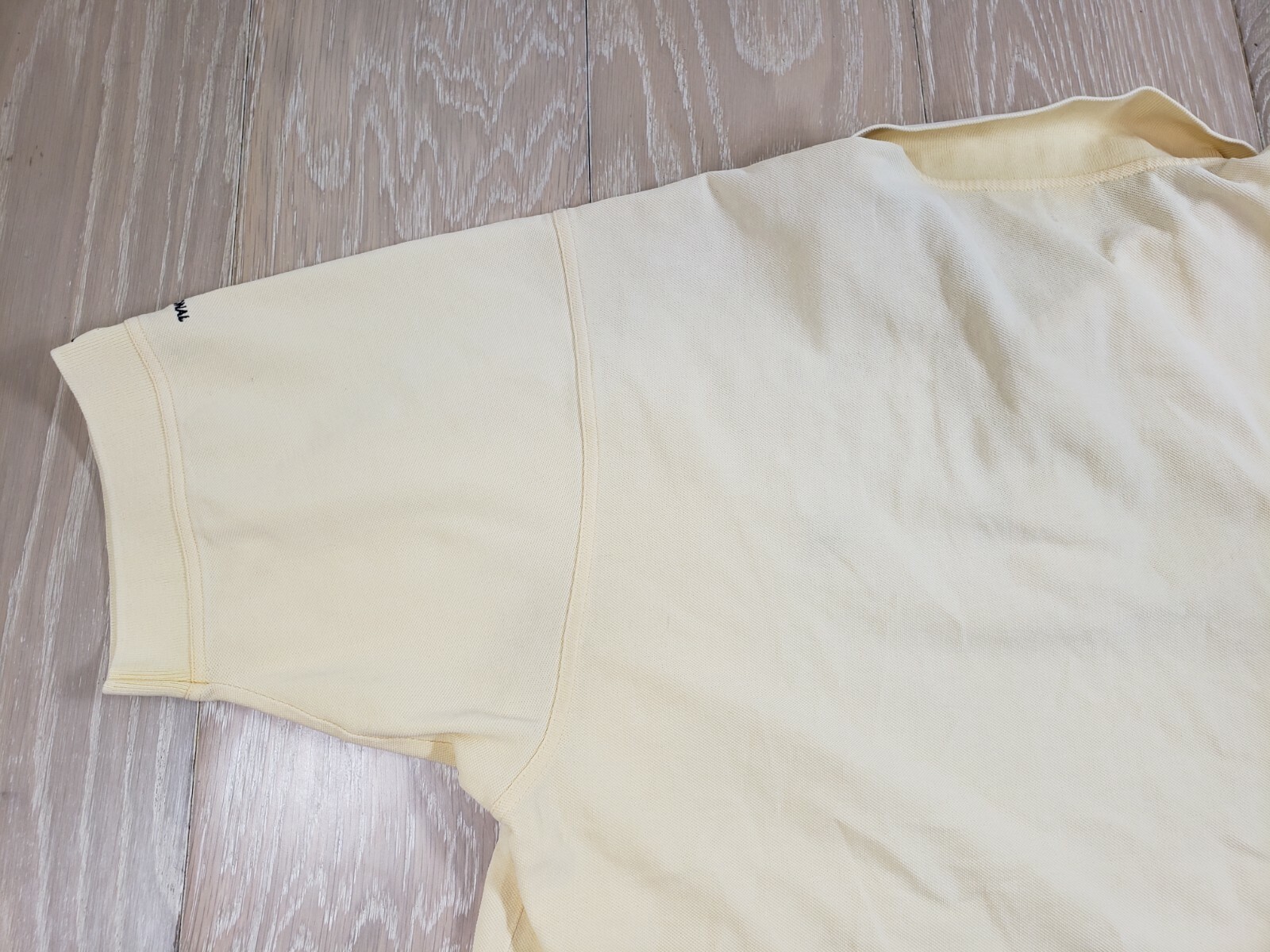 Winged Foot Golf Club Member Logo Polo Shirt XL Yello… Gem