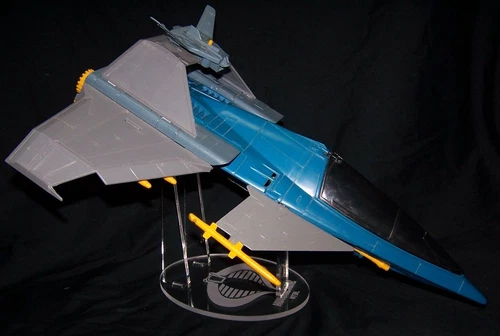 acrylic display stand for the vintage GI Joe Cobra Hurricane various positions