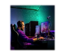 2-PK BlissLights BlissBulb Star Projection Laser Bulb (Green)