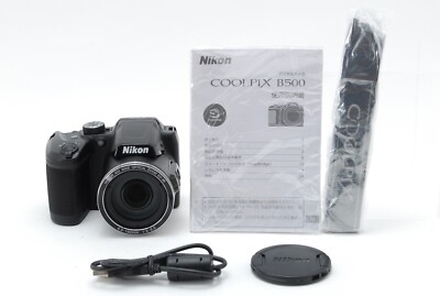 MINT w/strap] Nikon COOLPIX B500 16.0MP Digital Camera Black