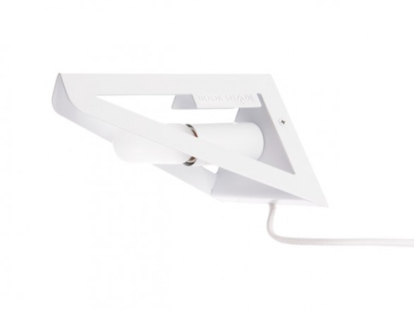 Lampada da Comodino BookShade Leitmotiv Bianco LM809 | Porta Libri Design