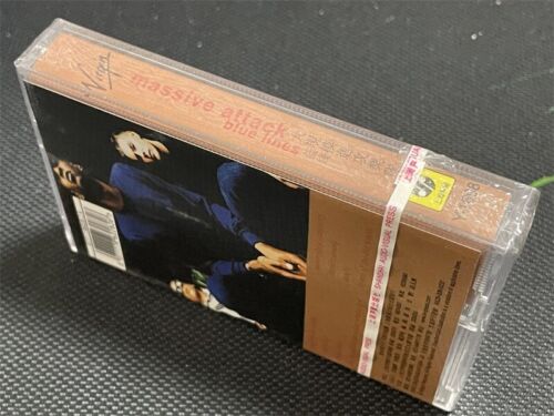 Massive Attack Blue Lines CHINA FIRST EDITION CASSETTE TAPE Sealed Very Rare - Picture 3 of 4