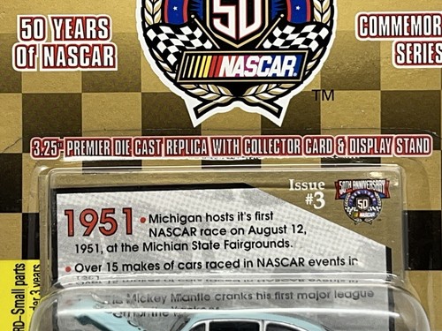 Fred Billings #51 NASCAR 50th Anniversary 40 Mercury Sedan 1:64 DieCast New - Picture 21 of 24