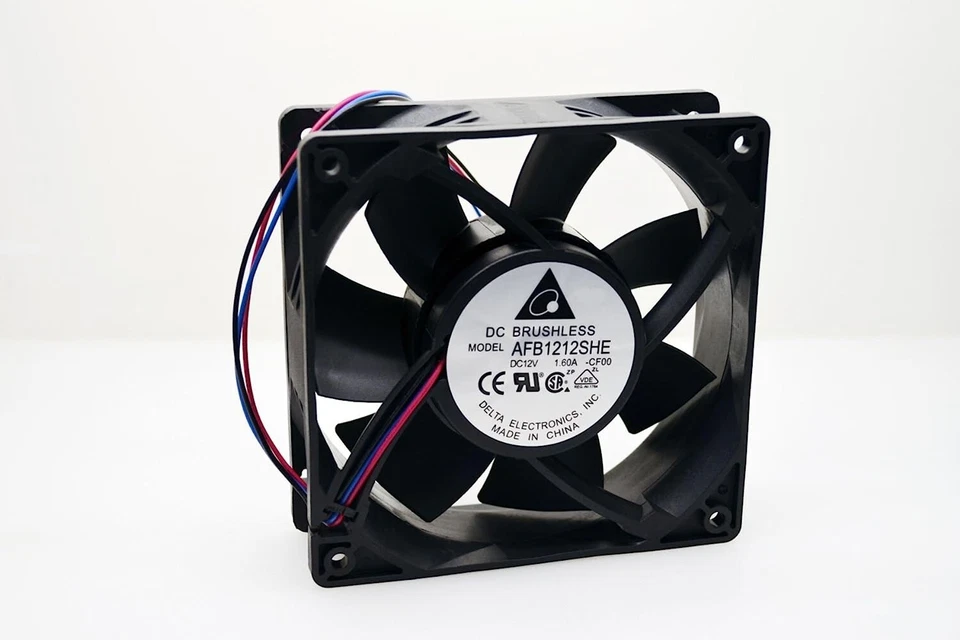 Delta 3-Pin AFB1212SHE CF00 Ultra Strong 120MM 12V Fan (Brand New, Genuine Part) - Image 2 of 4